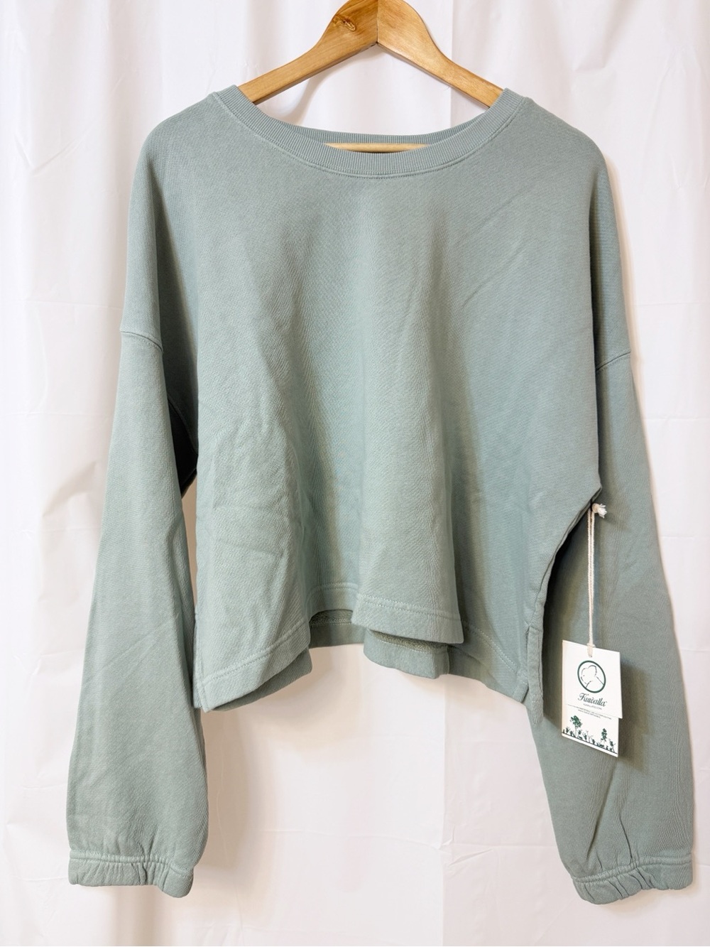 KuwallaTee Sage Green Sweatshirt Medium
